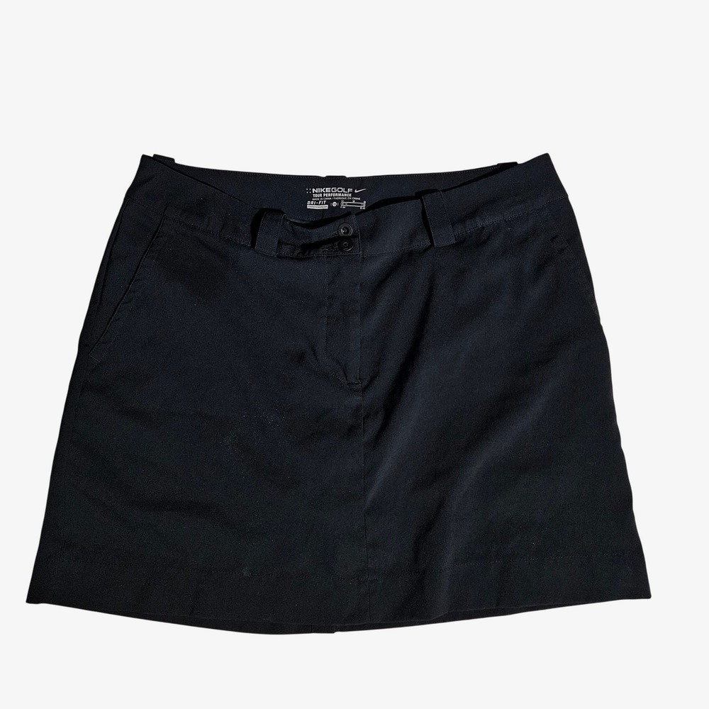 Nike Golf Tour Performance Dri-FIT Skort Black Womens 10 618150-010 Skirt